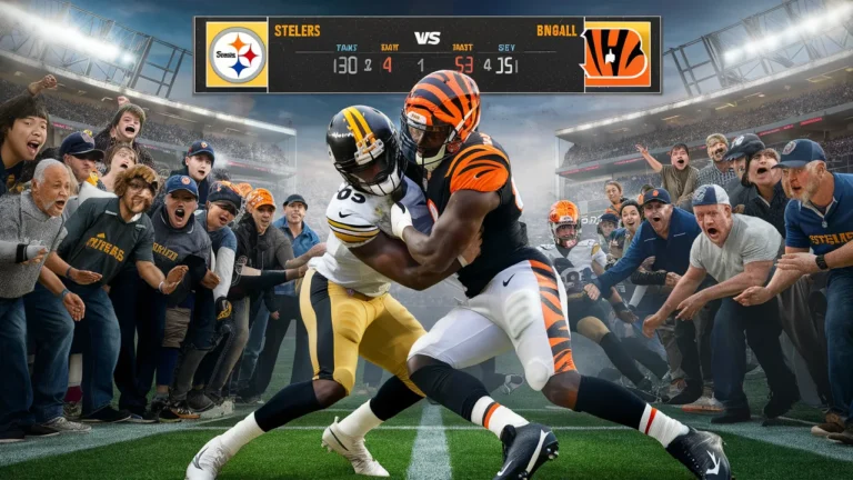 Pittsburgh Steelers vs Bengals Match Player Stats