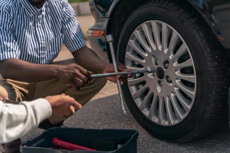 how to change a tire