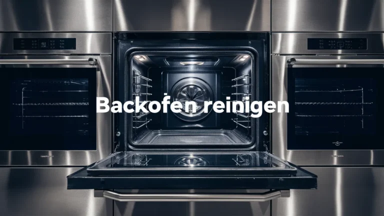 Backofen Reinigen